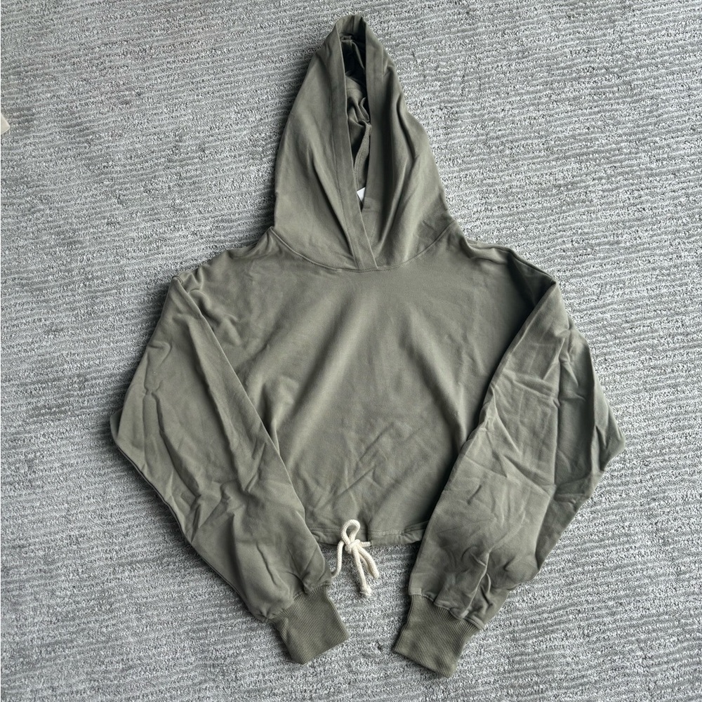 Graffiti Boutique Hoodie with Rope Drawstring